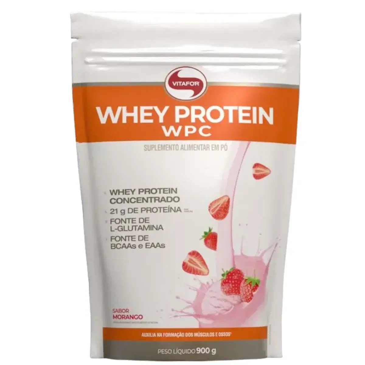 WHEY PROTEIN CONCENTRADO VITAFOR 900G