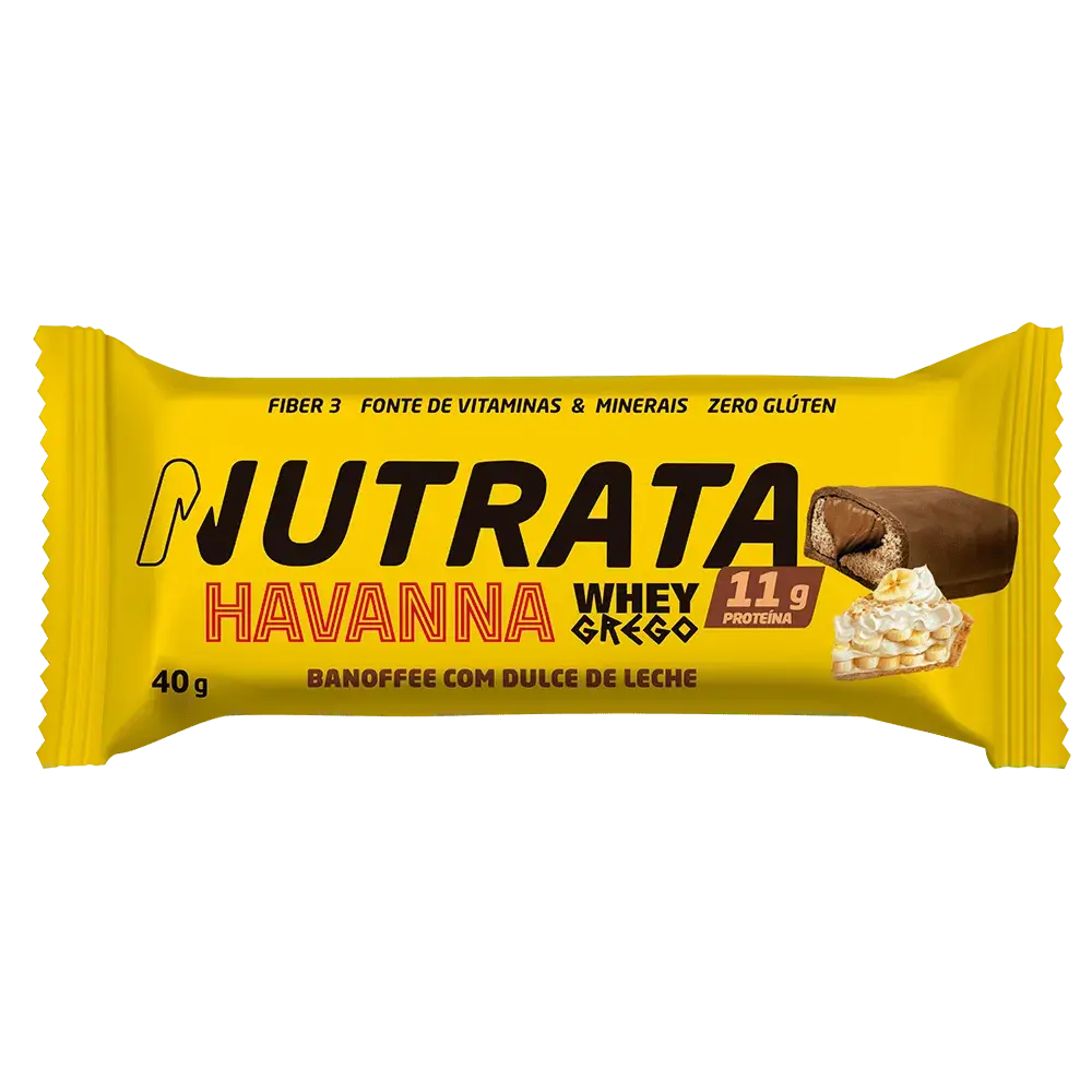 WHEY GREGO BAR HAVANNA NUTRATA -40G