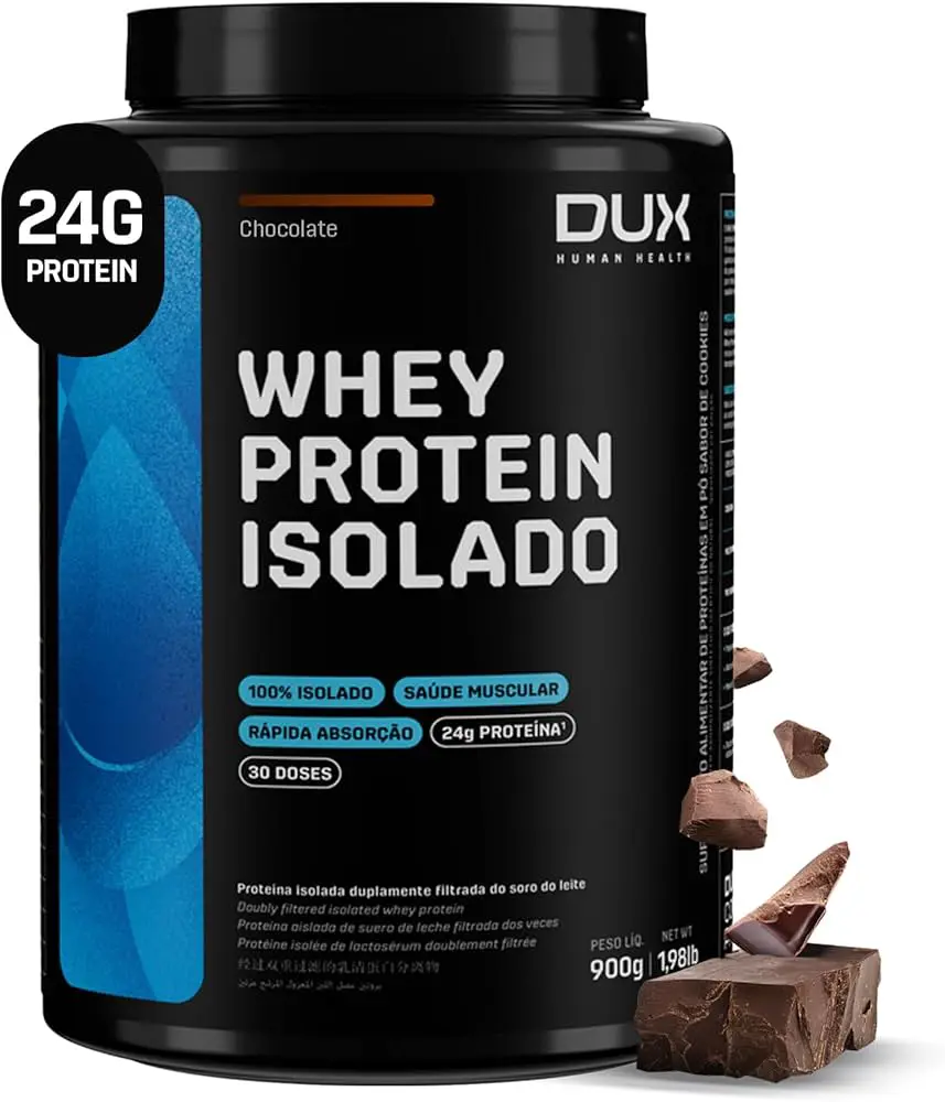 WHEY PROTEIN ISOLADO DUX-900G