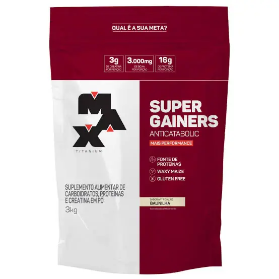 SUPER GAINERS MAX TITANIUM -3KG