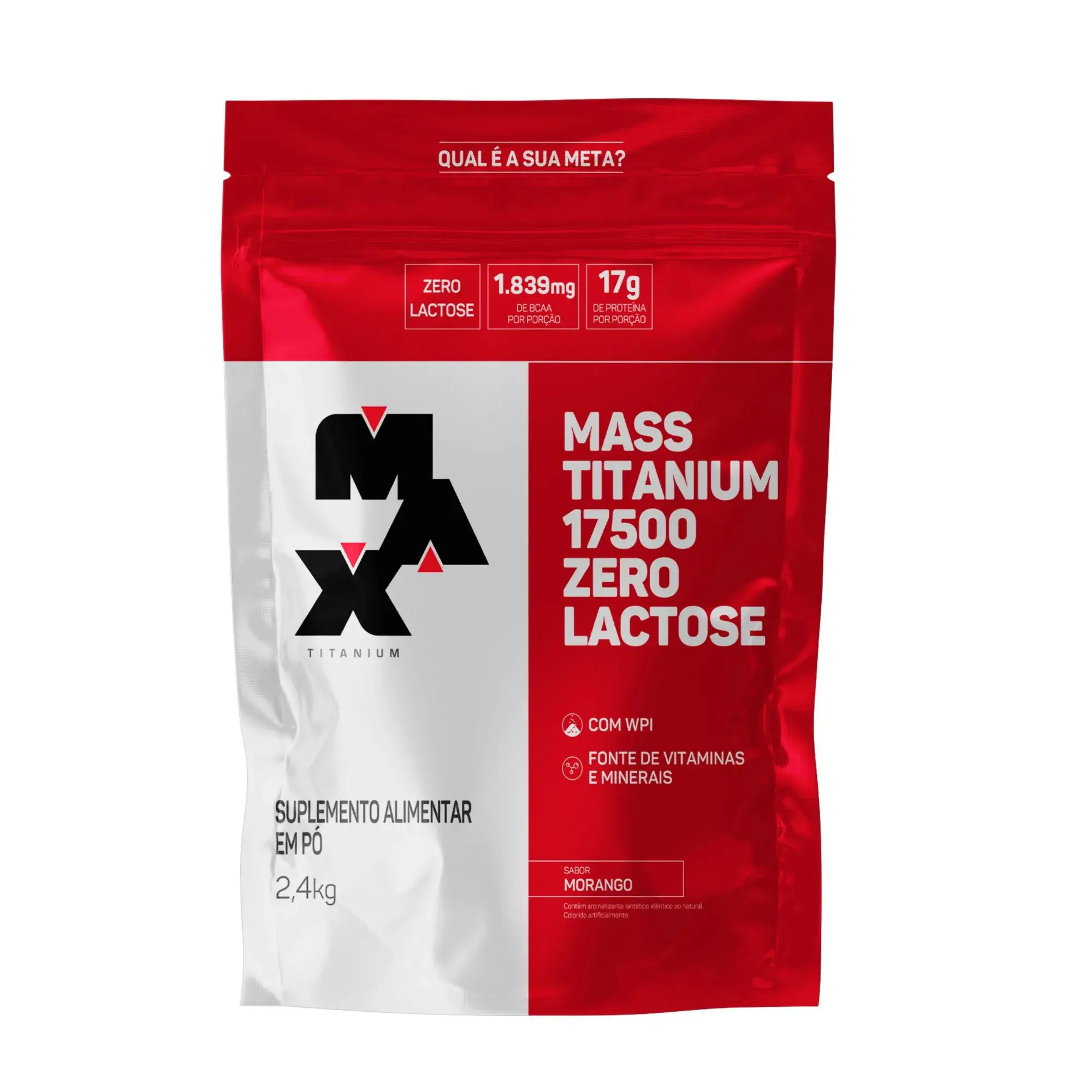 MASS TITANIUM 17500 ZERO LACTOSE MAX TITANIUM -2,4KG